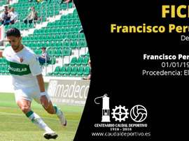 Francisco Perujo ya es nuevo jugador de Caudal Deportivo. CaudaldeMieres