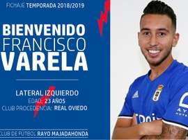Varela, primer fichaje del Rayo Majadahonda. RMajadahonda