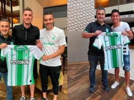 Armani y Campuzano visitaron la expedición de Nacional. AtléticoNacional