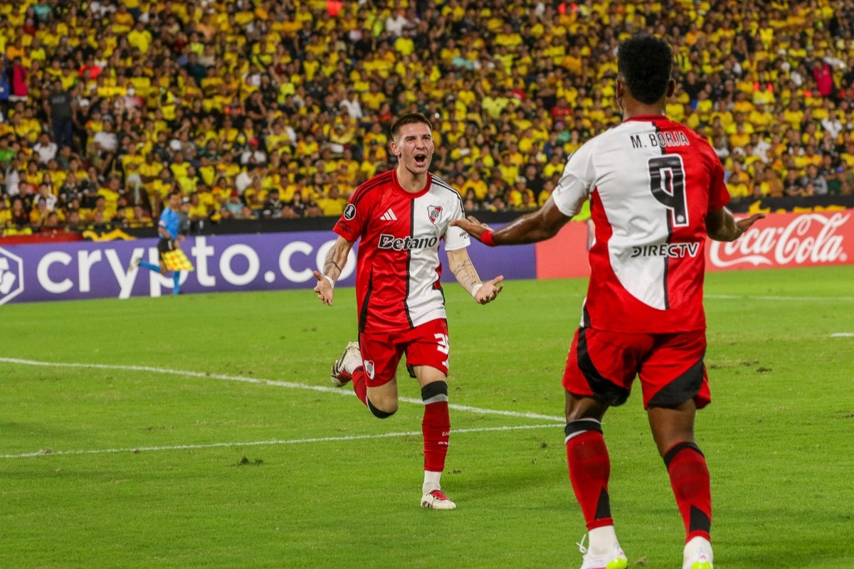 Mastantuono también conquista Ecuador