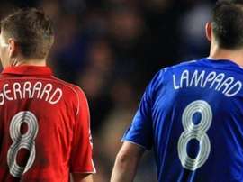 Frank and Lampard standing next to each other. 90min