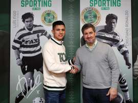 Fredy Montero est de retour au Portugal. Twitter/SCP