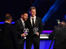De Jong talked about his first few months at Barcelona. EFE
