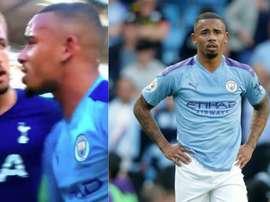 Gabriel n'aime pas la VAR, et le fait comprendre. Captures/DAZN/AFP