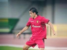 Gai Assulin, en un partido con el Mallorca. Twitter