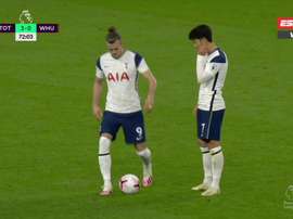 Bale made his return. Captura/ESPN