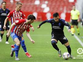 El Sporting remontó a la Ponfe. LaLiga