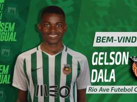 Gelson Dala vai voltar a jogar no Rio Ave. Twitter/Rio Ave