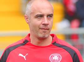 Gerard Lyttle, manager of Cliftonville. Clifftonville FC