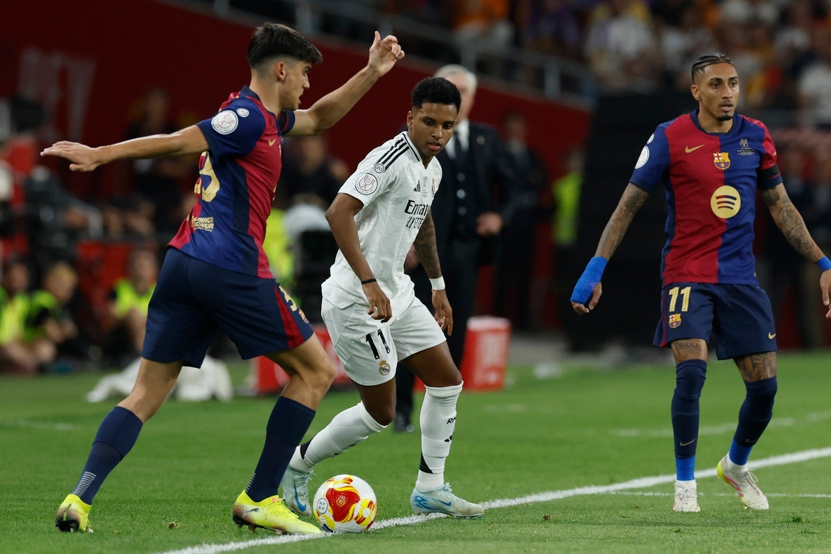 Rodrygo deve estar disponível para o 'El Clásico'