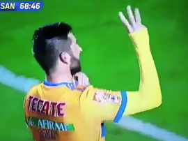 El francés envió un recado al Santos Laguna. Captura/TDN