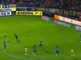Gignac a inscrit un beau 50e but contre Pumas. TelevisaDeportes