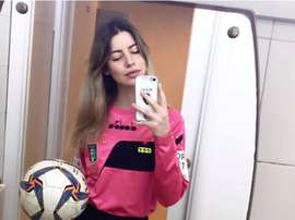 Giulia Nicastro was abused after giving a red card. Instagram/Nicastro.giulia