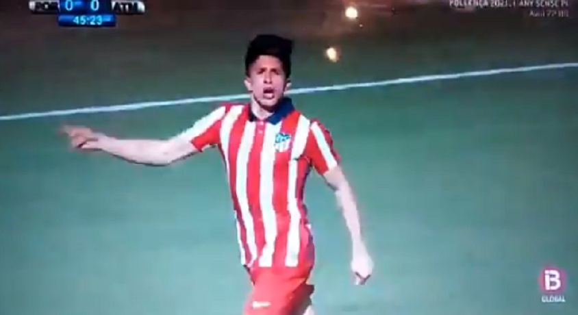 The Saga Continues Debut And Goal From Giuliano Simeone For Atletico B