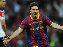 O dia em que Messi e Guardiola atingiram o ápice e humilharam o United em Wembley. EFE