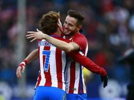 Saul Niguez n'en veut pas à Antoine Griezmann. AFP