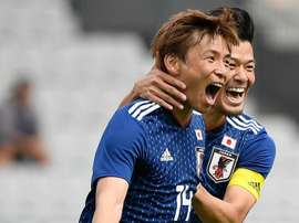 O Japão bateu o Paraguai em particular. Goal