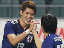 Petit événement lors du Japon-Venezuela. Goal