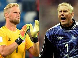 Schmeichel é um sobrenome de peso no gol da Dinamarca. Goal