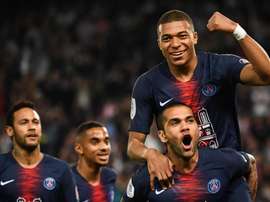 Mbappé, auteur d'un triplé face à Monaco. Goal