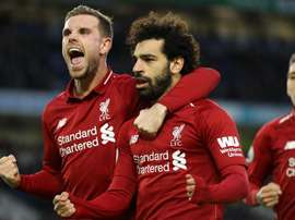 Salah a marqué. Goal