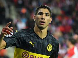 Achraf Hakimi scored Dortmund's two goals. GOAL