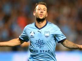Le Fondre broke the deadlock 16 minutes. AFP