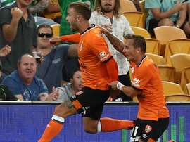 Taggart's brace secured a 2-0 success over Melbourne City. GOAL
