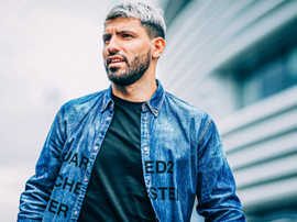 Man City go double denim for Champions League trip to Madrid. GOAL