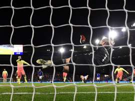 Man City may have to change their penalty taker after Aguero missed another pen. GOAL