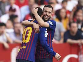 Jordi Alba has signed a deal keeping him at Barcelona until 2024. GOAL