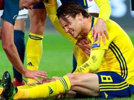 Albin si è fatto male durante Norvegia-Svezia. Goal