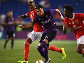 Il terzino serbo della Fiorentina Terzic.