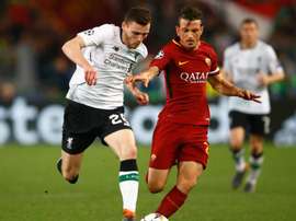Alessandro Florenzi Andy Robertson Roma Liverpool UEFA Champions League 05022018
