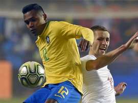 Brasil escalado com Alex Sandro na esquerda. Goal