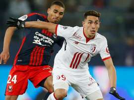 Alexander Djiku Ezequiel Ponce Caen Lille Ligue 1 13012018