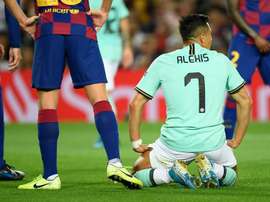 L'attaccante dell'Inter e del Cile Alexis Sanchez. Goal