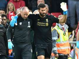 Alisson close to training return. GOAL