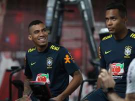 Allan Alex Sandro Brasil treino. Goal