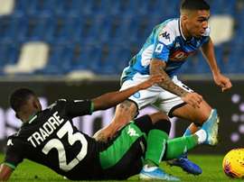 Allan Traore Sassuolo Napoli Serie A