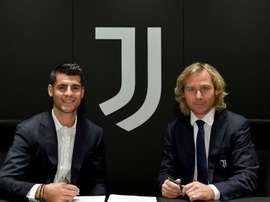 Alvaro Morata rêvait de revenir à la Juventus Turin. AFP