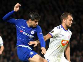 Morata ended his drought in the win. GOAL