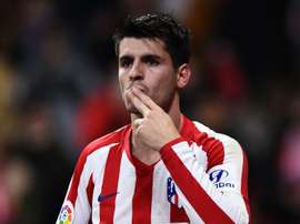 Morata: Atletico Madrid are growing as a team and results will come. AFP