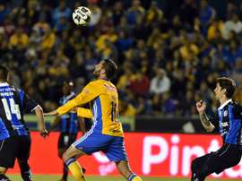 Andre-Pierre Gignac, l'international français du Tigres. AFP