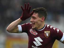 Torino's Andrea Belotti scored a brace on Sunday. Goal