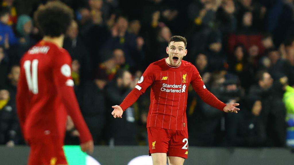 Robertson Can Only Apologise For Liverpool Display In Watford Thrashing Besoccer robertson can only apologise for