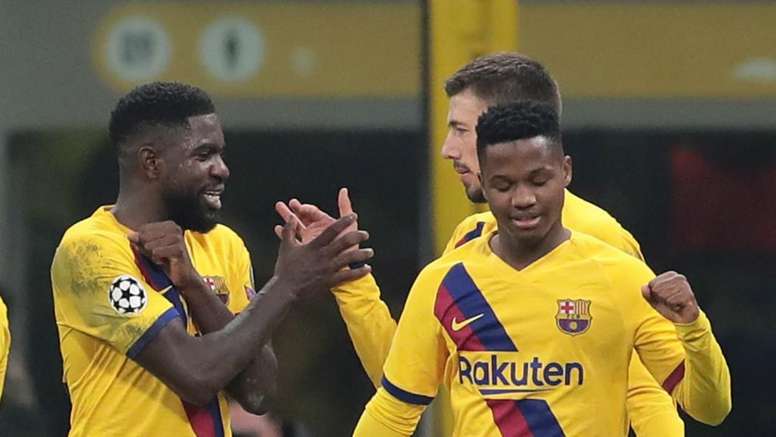 Barcelona Star Fati Becomes Champions League S Youngest Goalscorer Besoccer