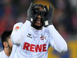 Modeste réclame une grosse somme à son ancien club. AFP