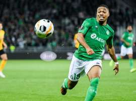 Arnaud Nordin et la première place de l'ASSE. GOAL