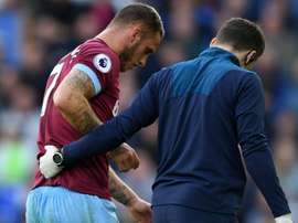 Arnautovic suffered a knee injury in the win. GOAL